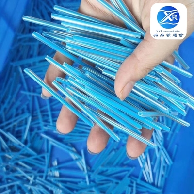 2.7mm 블루 광섬유 스플라이스 수갑, RoHS 광섬유 케이블 수갑